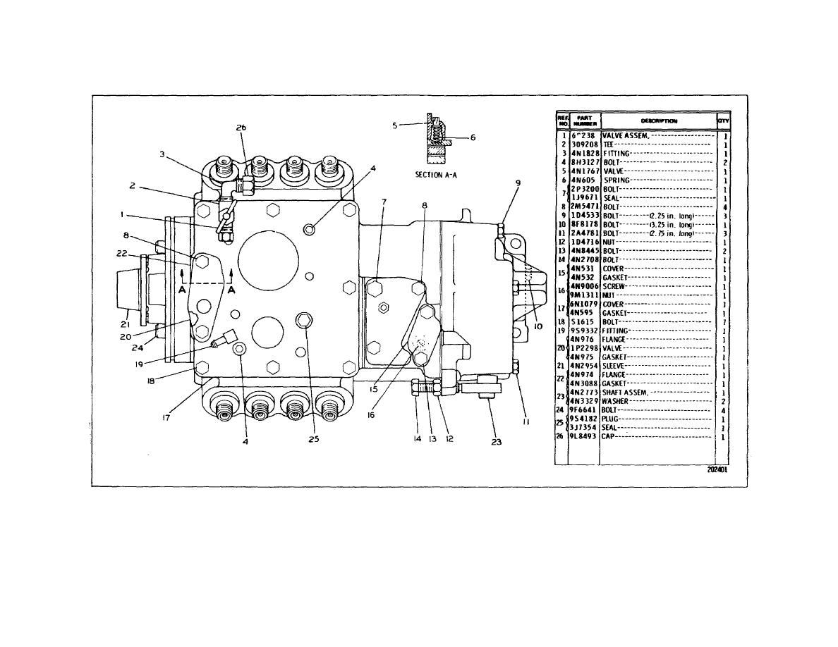 CATERPILLAR 3208 INDUSTRIAL ENGINE - TM-5-3895-349-14-P0178