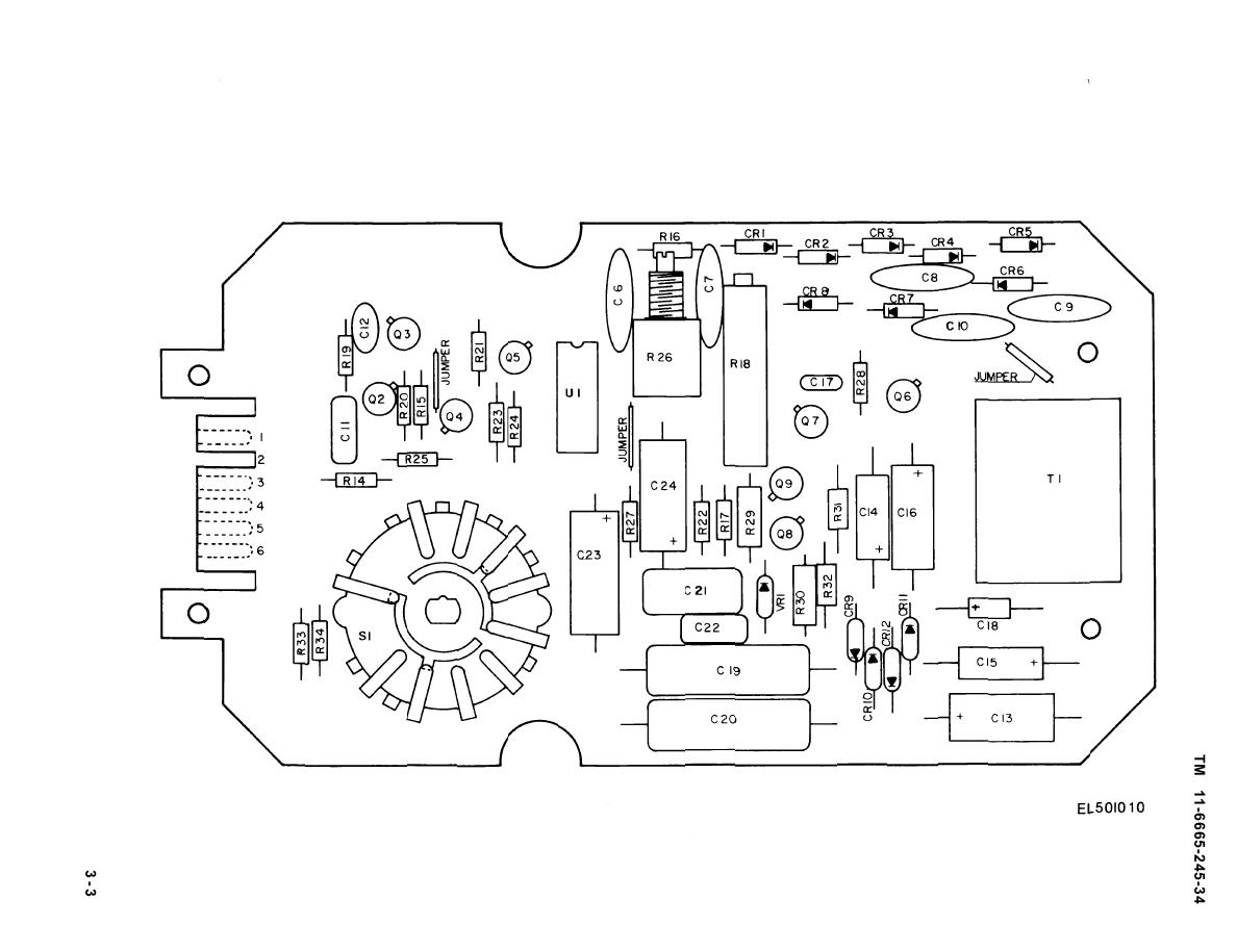 SCHEMATIC DIAGRAM - TM-11-6665-245-340019