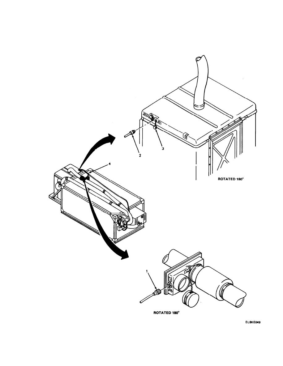 REMOVING CABLE C519617040 FROM PE AND PE AIRFLOW VALVE AND SILENCER